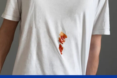 3 Steps To Get Ketchup Stains Out Of Clothes
